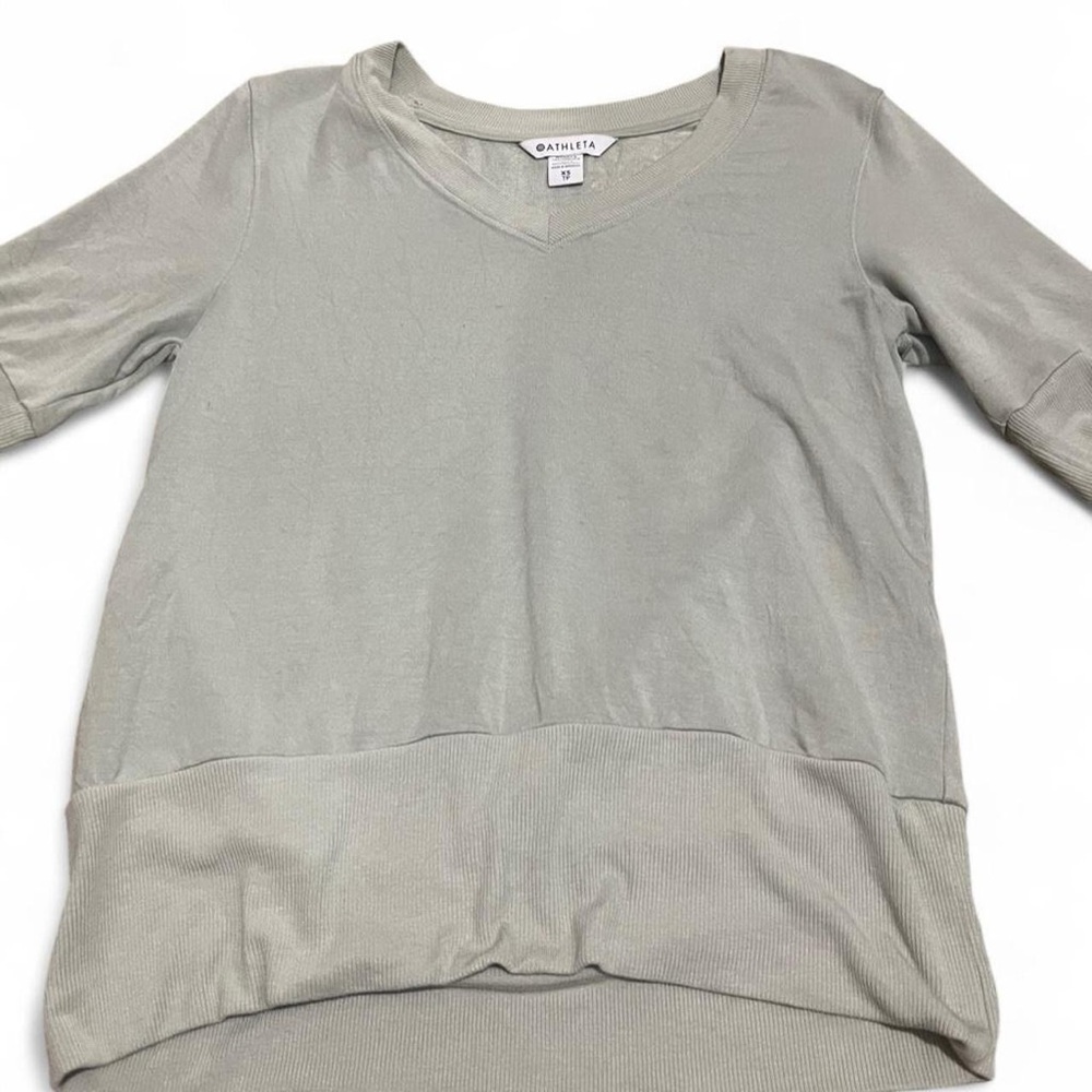 Athleta Gree V-Neck Long Sleeve Top